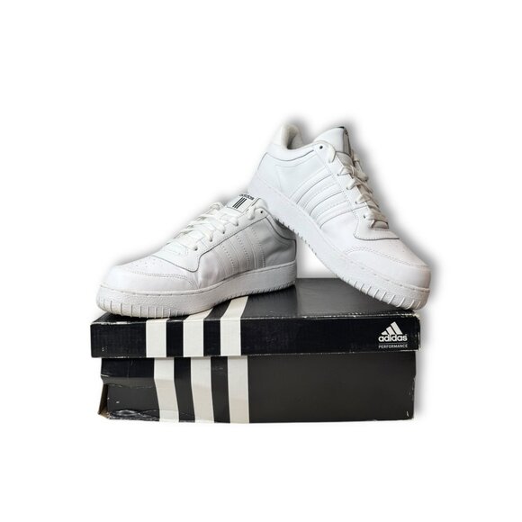 Adidas Mens Super Cup Low Basketball Shoes White Size 9 Pre owned Original Box - Picture 1 of 16